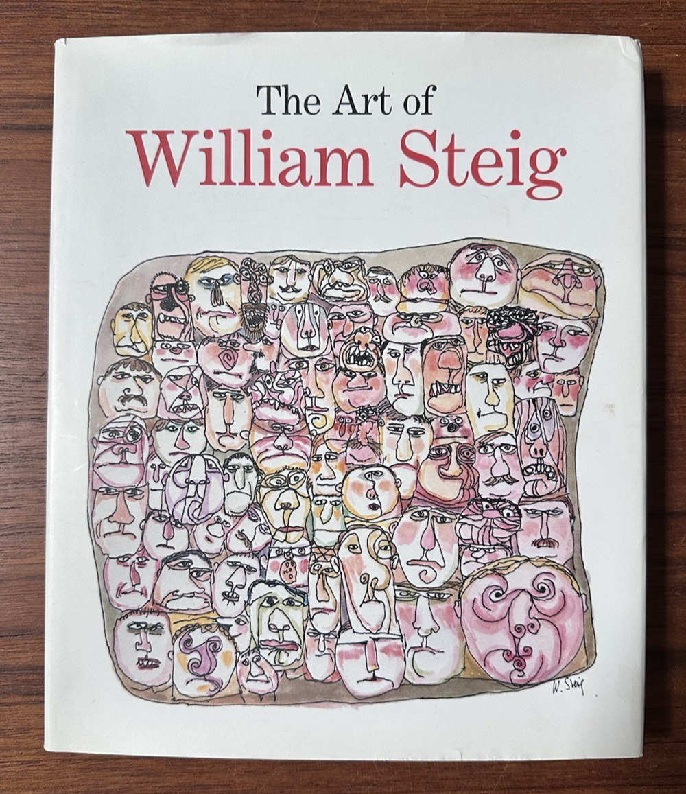 The Art of William Steig by Nahson Art Decor Coffe Table Book